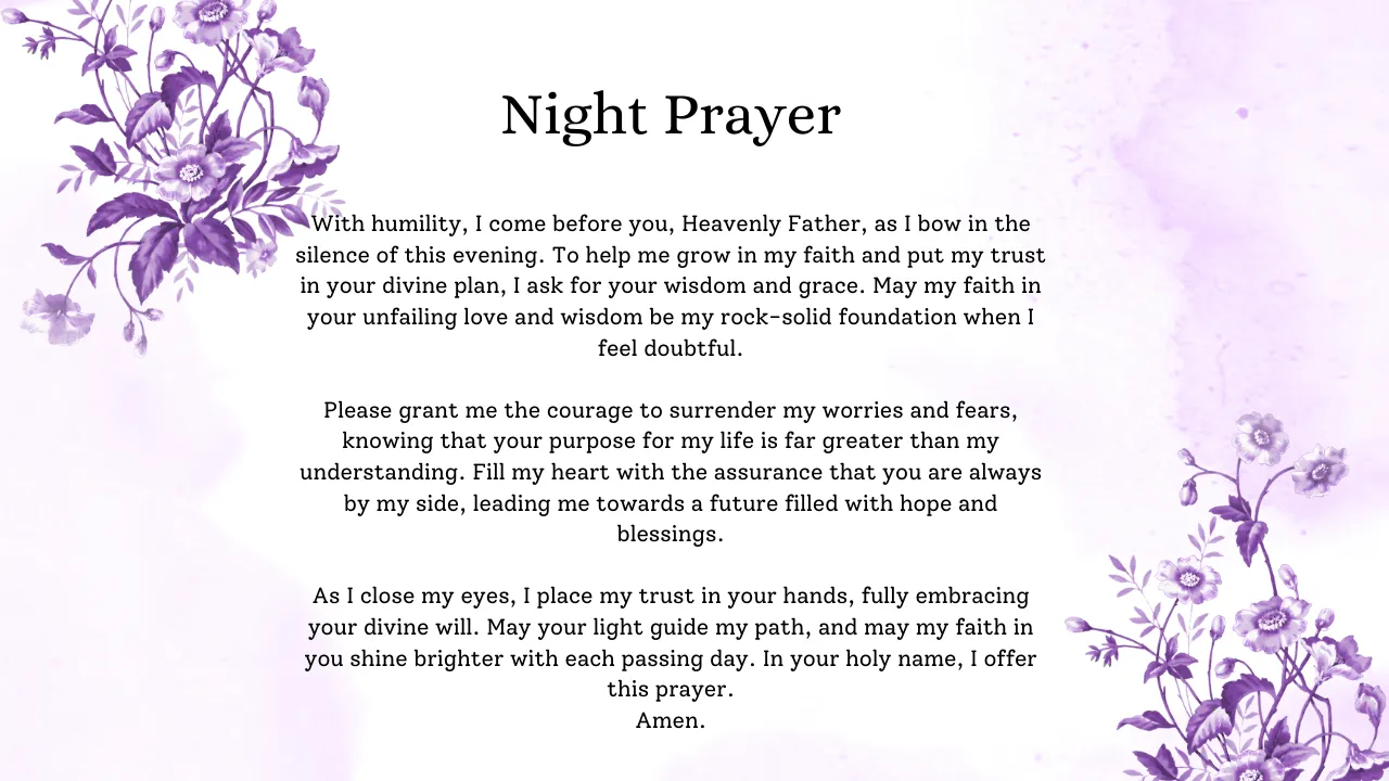 A Humble Prayer for Faith and Guidance