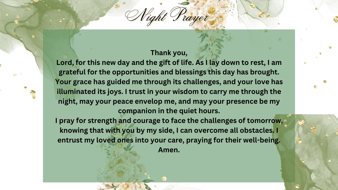 Evening Reflections: A Grateful Heart’s Prayer