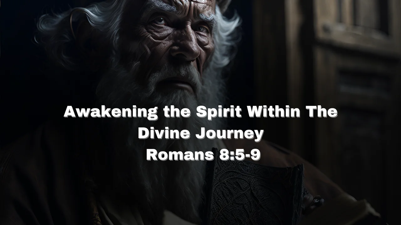Awakening the Spirit Within The Divine Journey- Romans 8:5-9