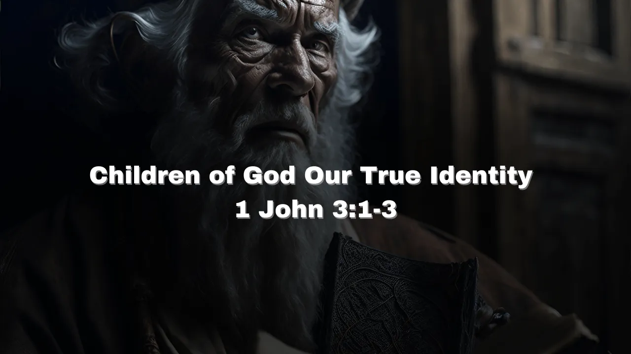 Children of God Our True Identity - 1 John 3:1-3