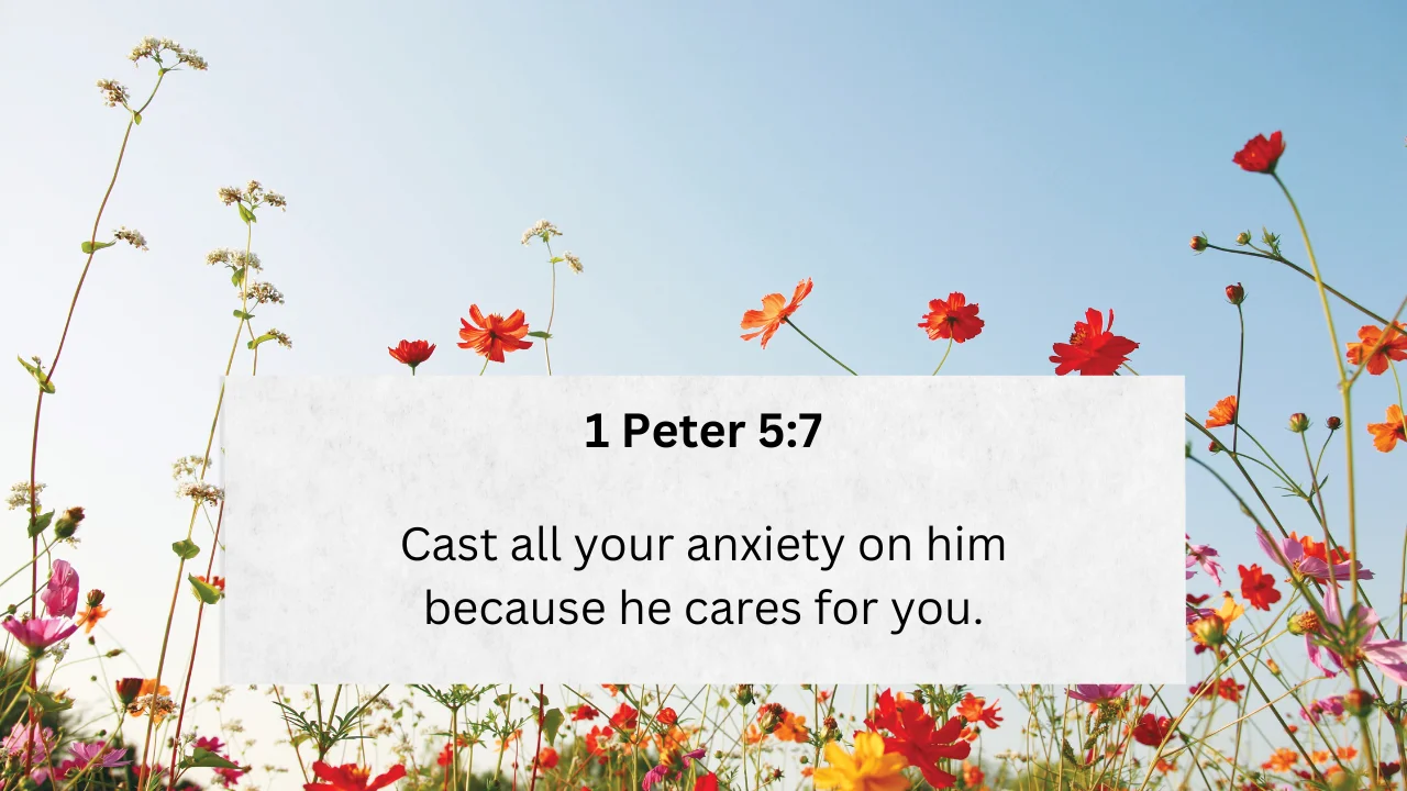 Finding Comfort in Faith: Unpacking the Wisdom of 1 Peter 5:7