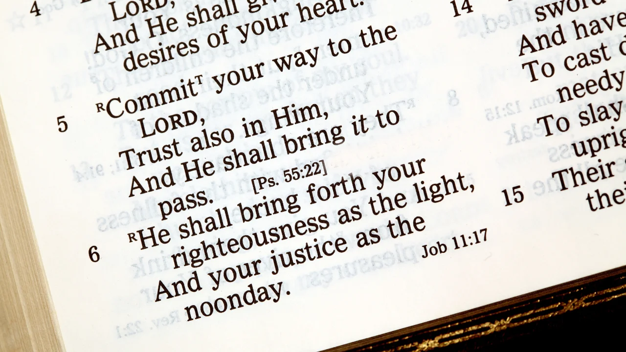Key Scriptures on Trusting God