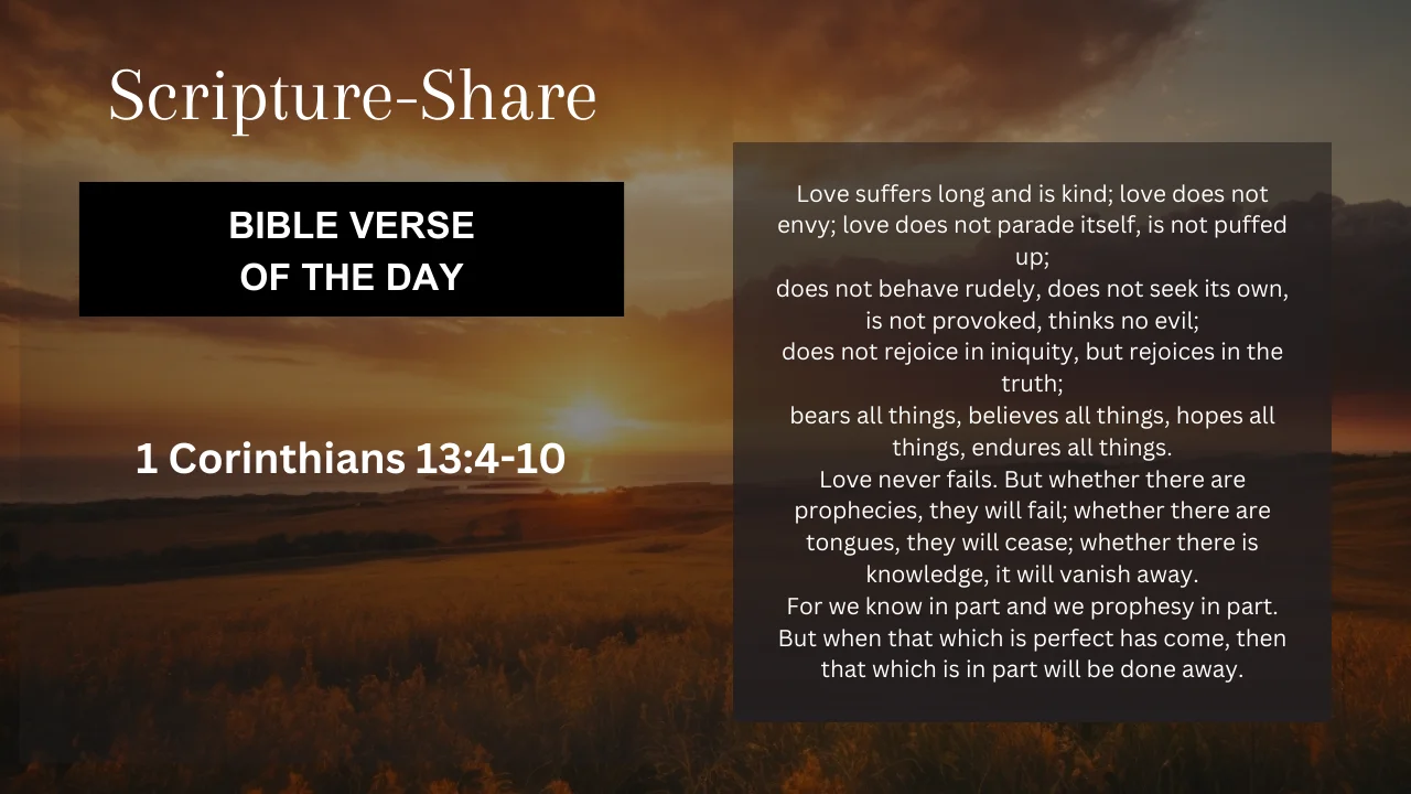 The Essence of Love: A Profound Passage from 1 Corinthians 13