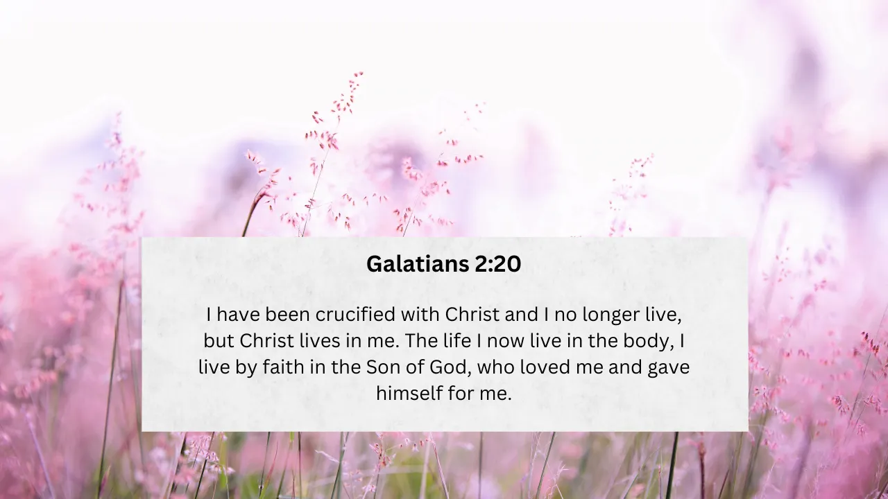 Transformative Faith: Understanding Galatians 2:20 and Living in Christ's Love