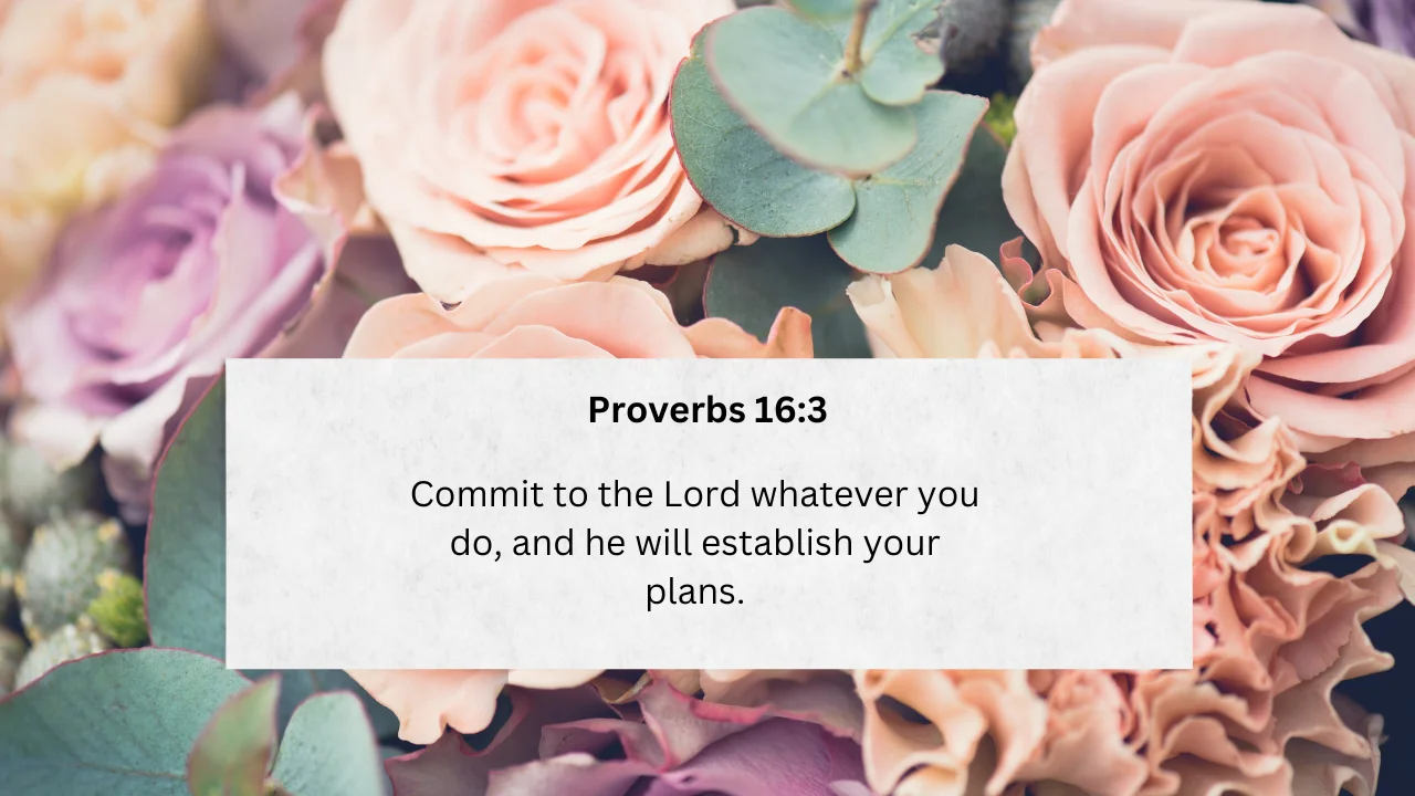 Trusting the Process The Wisdom of Proverbs 16:3