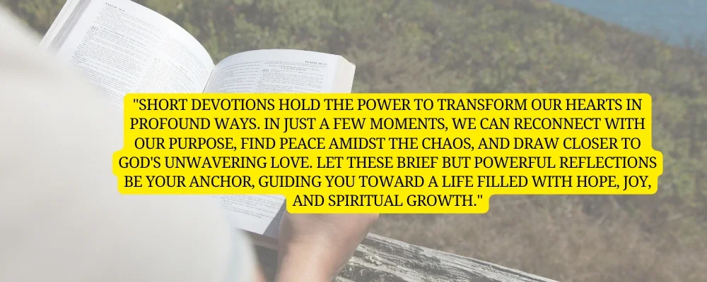 inspirational devotions