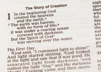 How do Christians interpret the creation story?