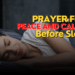 A Prayer for Peace and Calmness Before Sleep