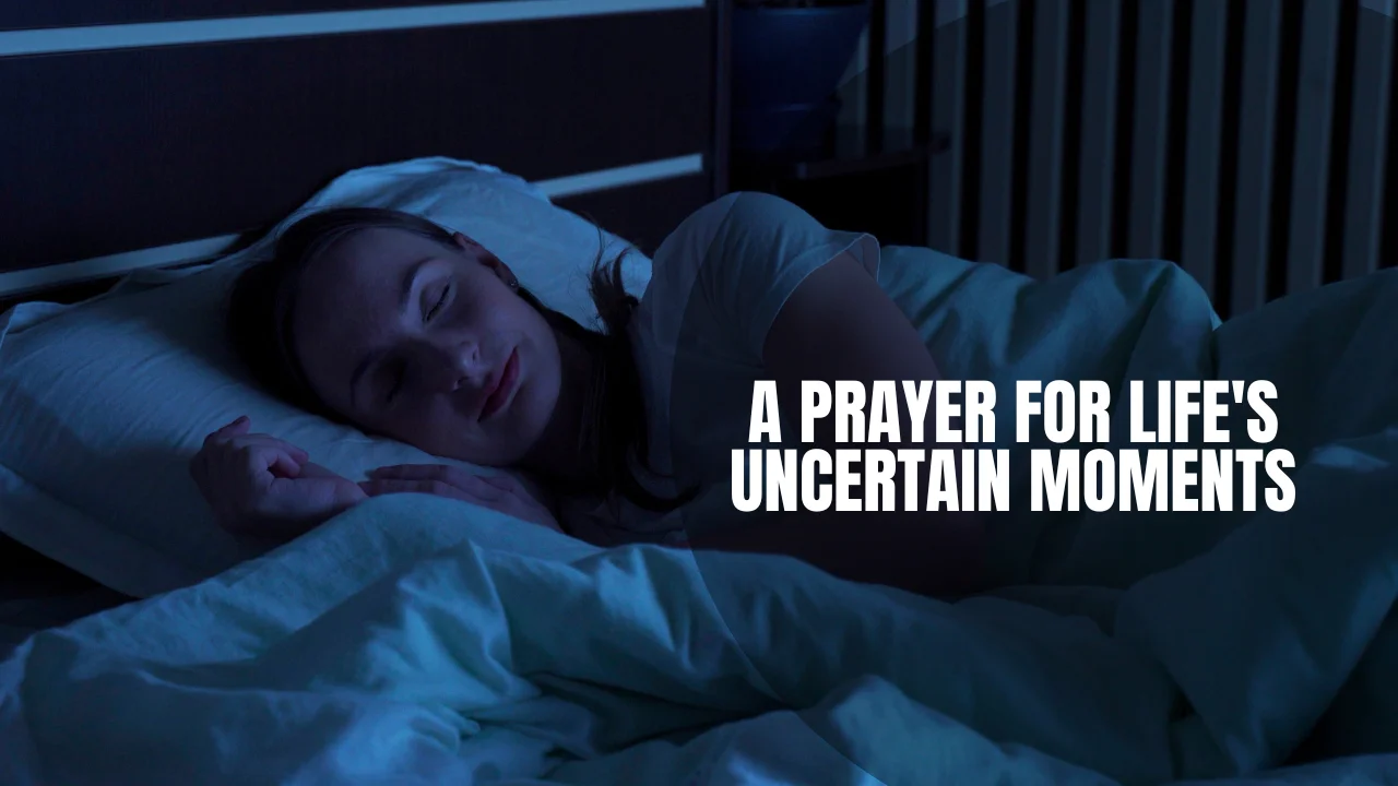 Trusting God's Plan: A Prayer for Guidance and Clarity