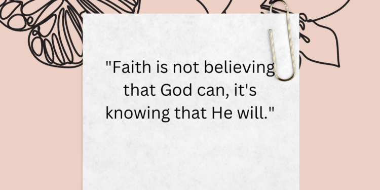 Faith Beyond Doubt: Knowing God Will Act