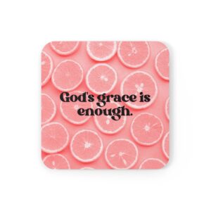 Pink Grapefruit Coaster