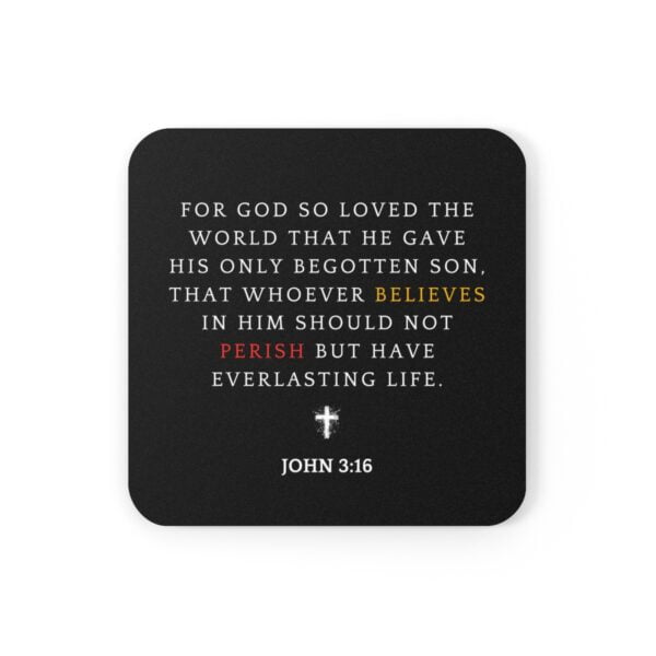For God so loved the world - Coaster - Image 4