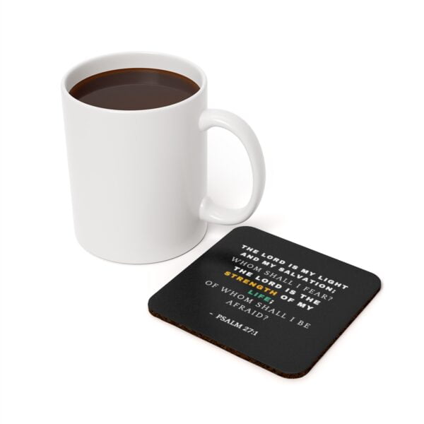 The Lord is my light and my salvation - Coaster - Image 3