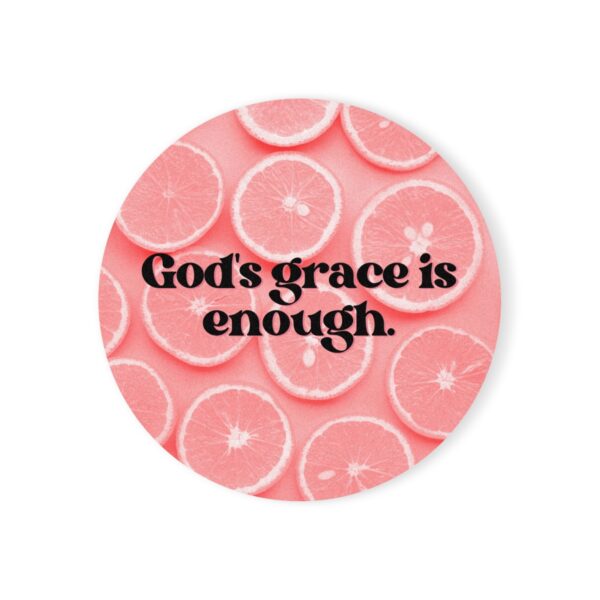 Pink Grapefruit Coaster - Image 4