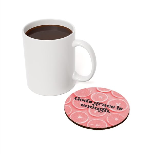 Pink Grapefruit Coaster - Image 6