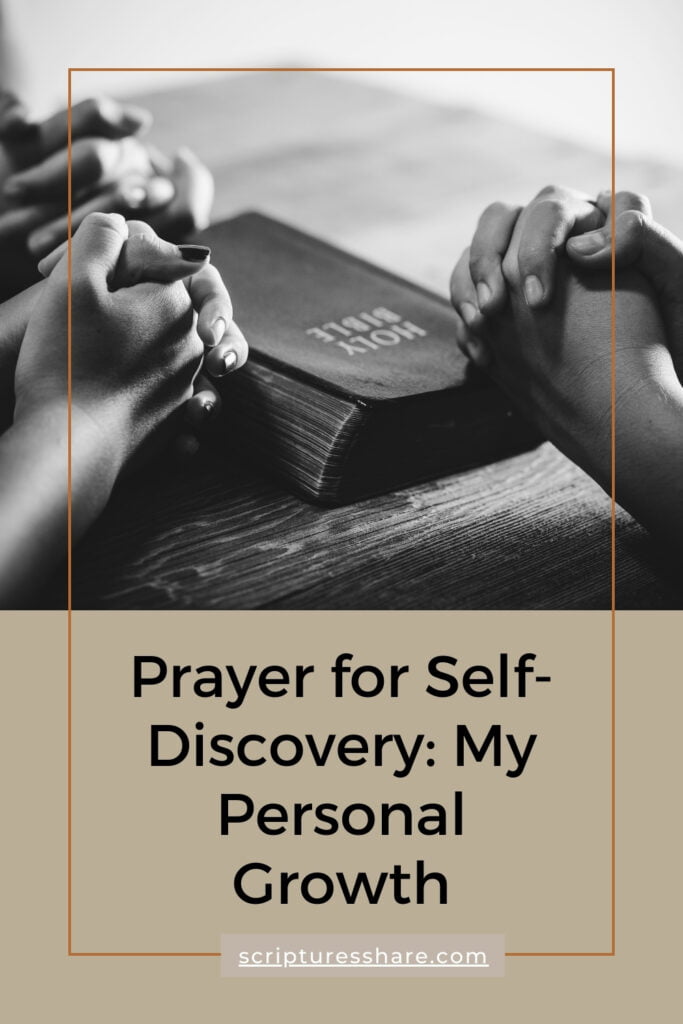 Prayer for Self-Discovery: My Personal Growth