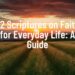 32 Scriptures on Faith for Everyday Life: A Guide