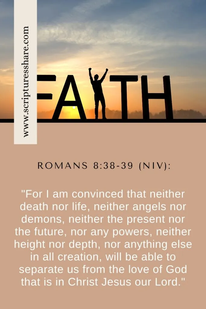 Romans 8:38-39 (NIV)