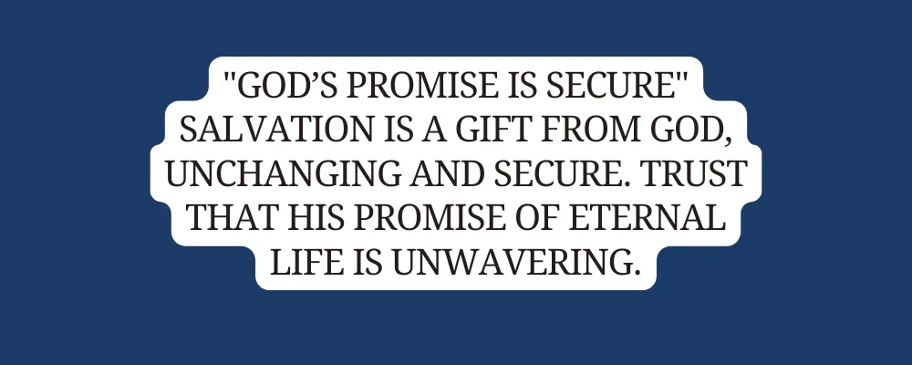 Can You Really Have Assurance Of Your Salvation?