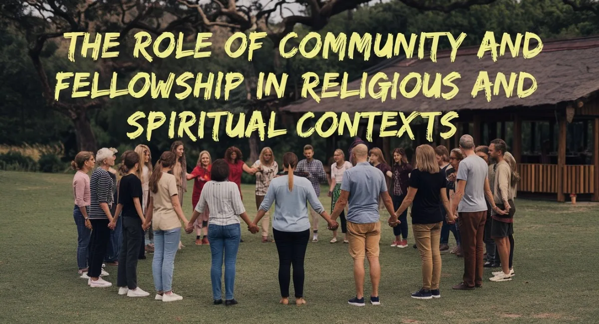 The Role of Community and Fellowship in Religious and Spiritual Contexts