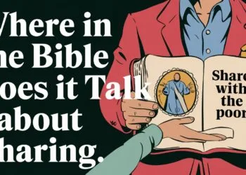 Where In The Bible Does It Talk About Sharing