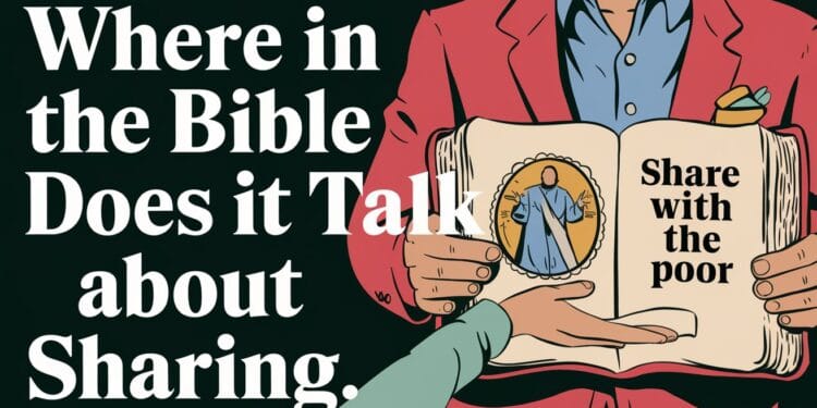 Where In The Bible Does It Talk About Sharing