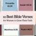 10 Best Bible Verses for Women to Grow Their Faith