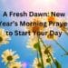 A Fresh Dawn New Year’s Morning Prayer to Start Your Day