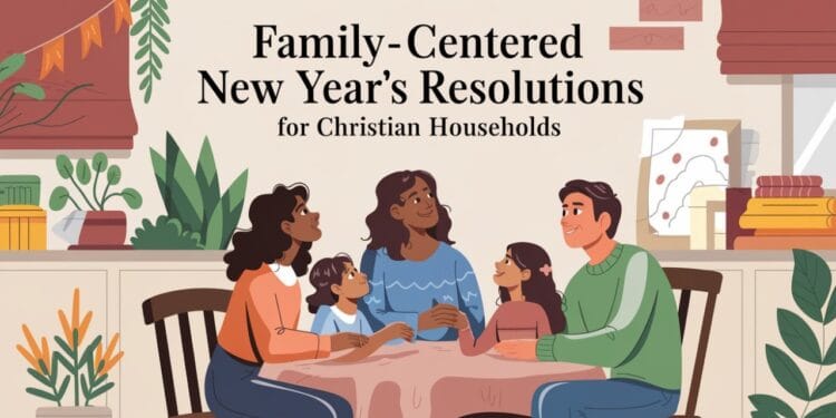 Family-Centered New Year's Resolutions For Christian Households