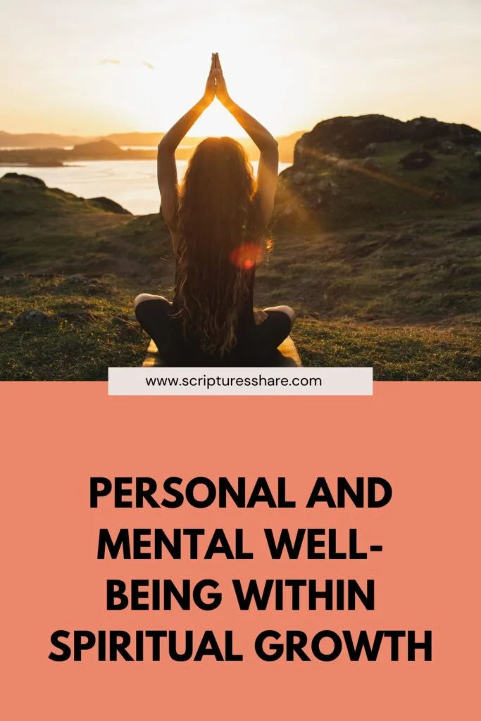 Personal and Mental Well-Being within Spiritual Growth