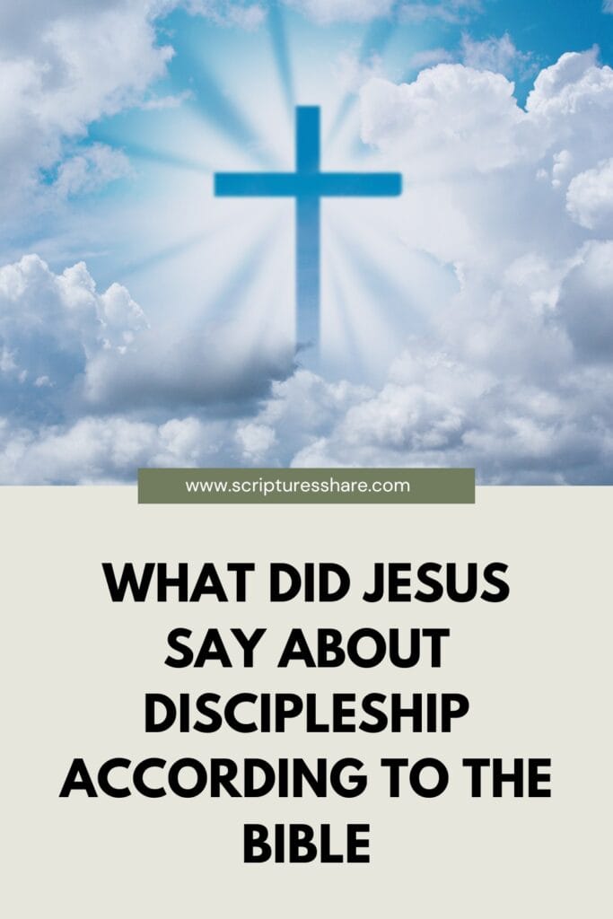 What Did Jesus Say About Discipleship According To The Bible