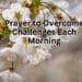 Prayer to Overcome Challenges Each Morning