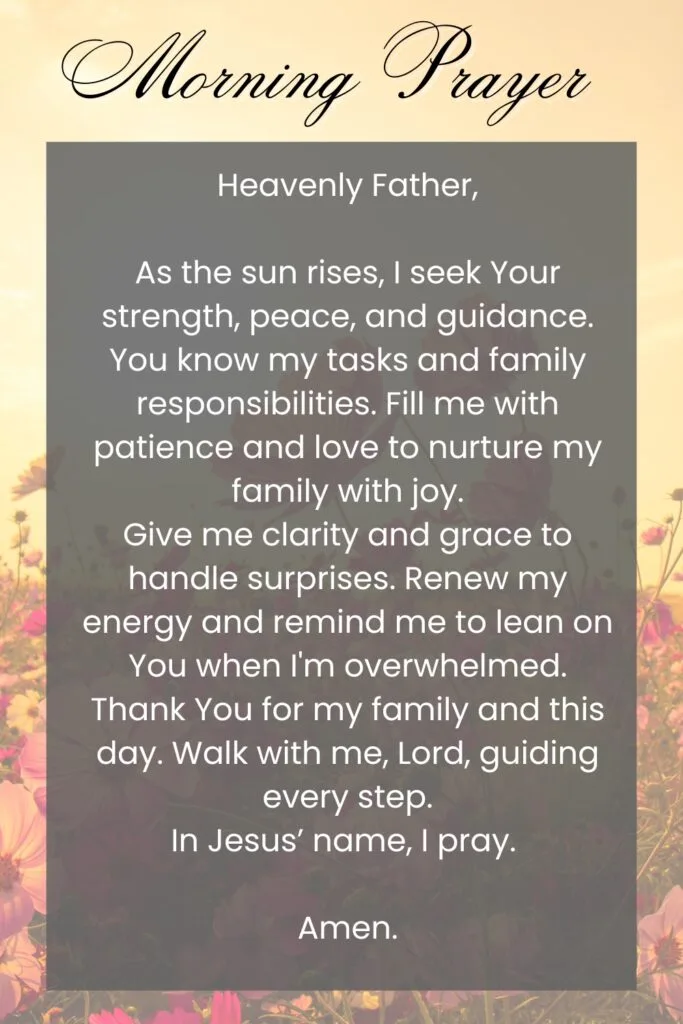 Short Morning Prayer for Moms on Busy Days (1)