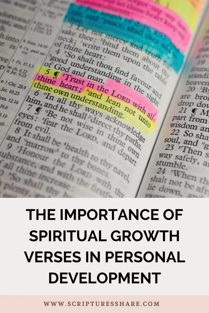 The Importance of Spiritual Growth Verses in Personal Development