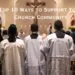 Top 10 Ways to Support Your Church Community