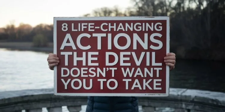 8 Life-Changing Actions the Devil Doesn't Want You to Take