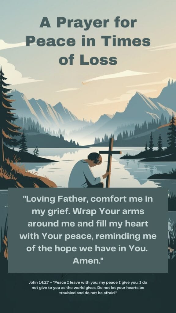 A Prayer for Peace in Times of Loss