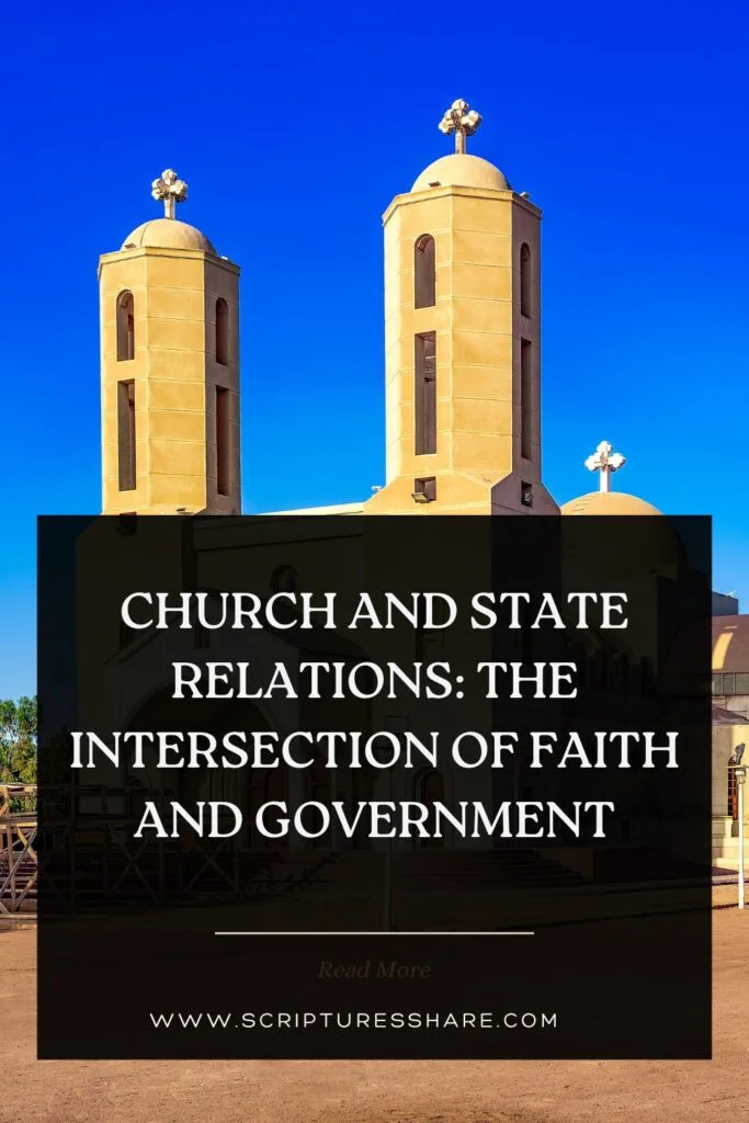 Church and State Relations The Intersection of Faith and Government