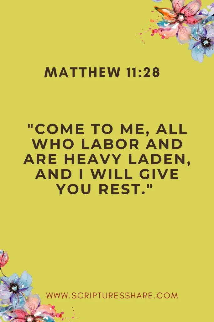 Matthew 11:28