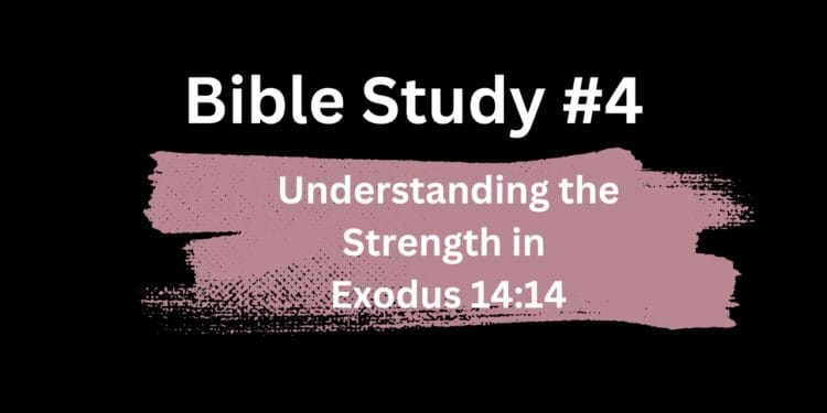 Understanding the Strength in Exodus 1414