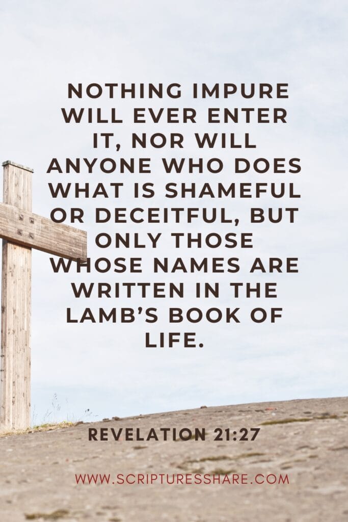 Revelation 21:27