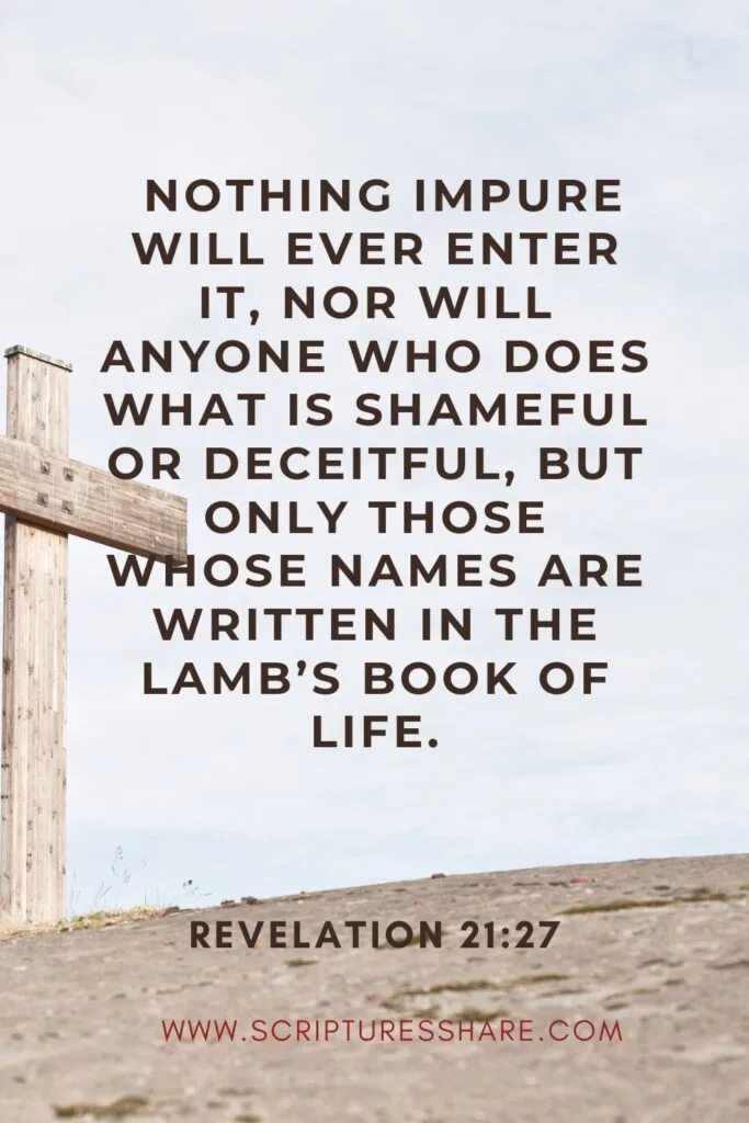 Revelation 21:27