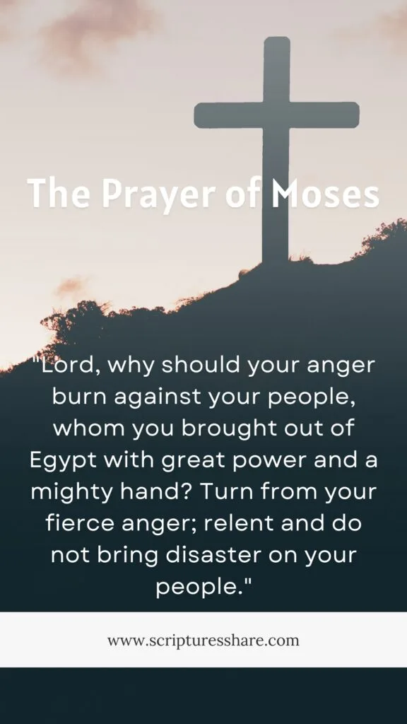 The Prayer of Moses