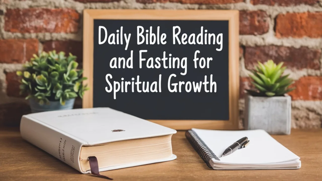 Daily Bible Reading And Fasting For Spiritual Growth