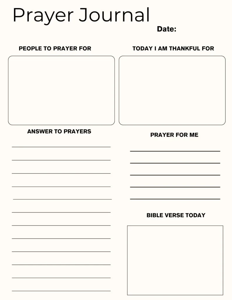 Prayer Journal-PDF