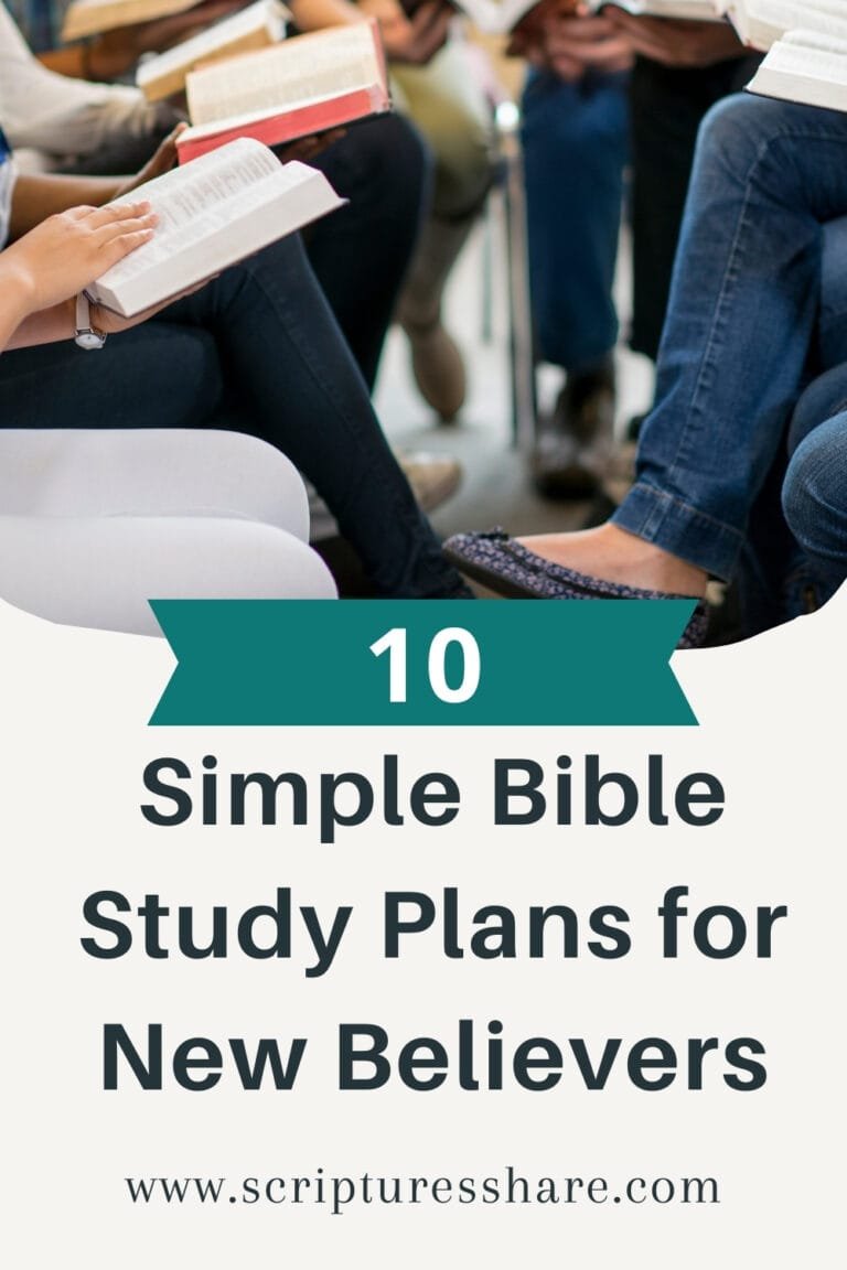 10 Simple Bible Study Plans For New Believers