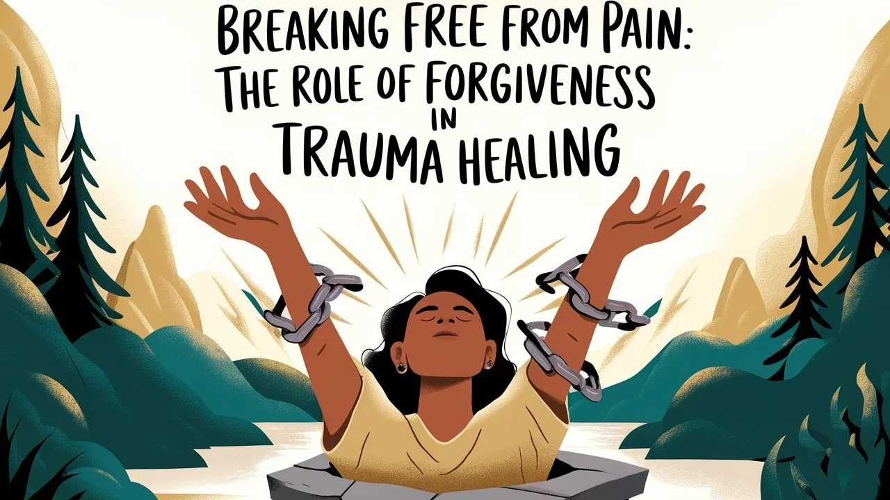 Breaking Free From Pain: The Role Of Forgiveness In Trauma Healing
