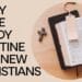 Daily Bible Study Routine For New Christians