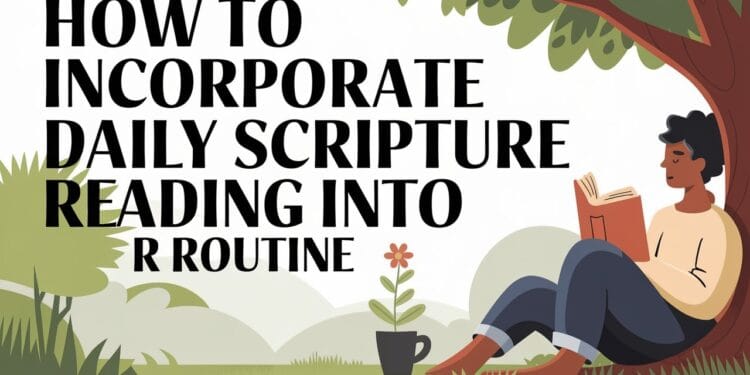 How To Incorporate Daily Scripture Reading Into Your Routine