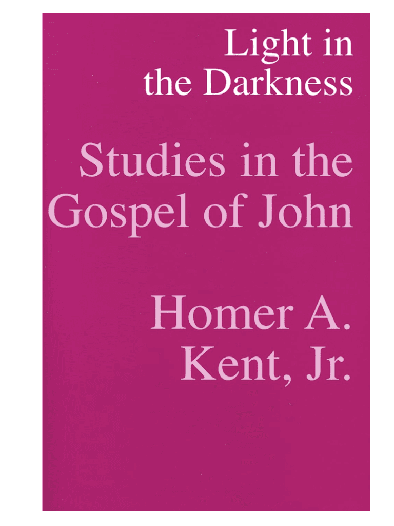 Light In the Darkness: Studies In the Gospel of John